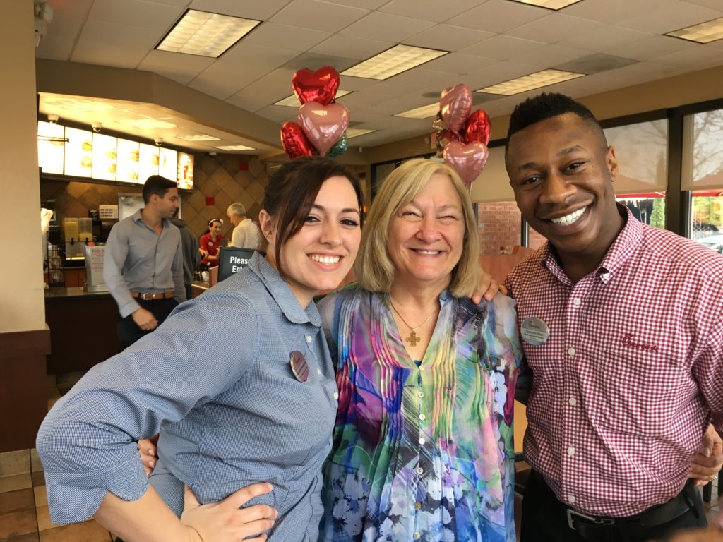 Valentine's Day at Chick-Fil-A