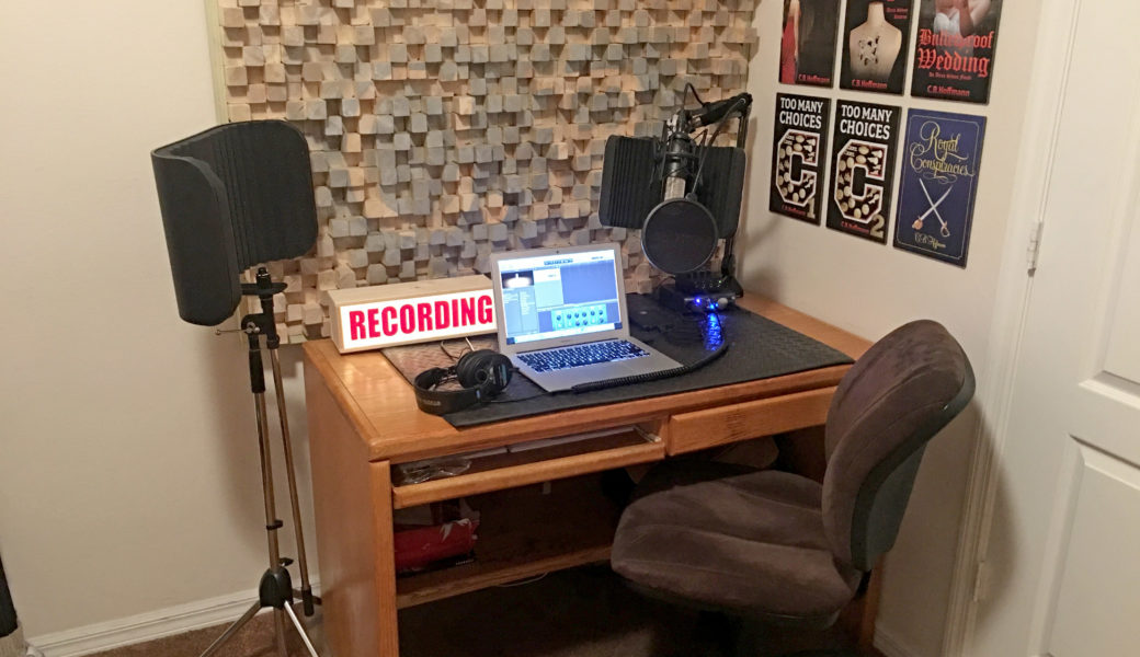 CB's audio recording studio "before" photo